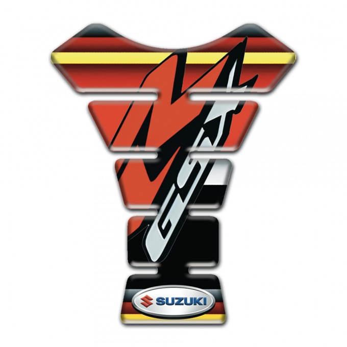 Suzuki GSX Tank Protector High-Quality MNodel with  Red R logo 