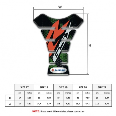 Suzuki Tank Fuse GSX Style Premium Quality Model 