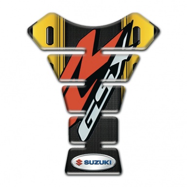 Suzuki GSX Tank Pad Protector with Yellow Black base 
