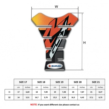 Suzuki Tank Protector High-Quality GSX Edition 