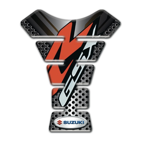 Suzuki GSX Tank Pad Protector with R Logo Design 