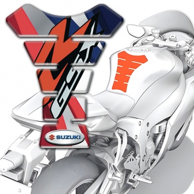 Suzuki Tank Protector Multicolored Decoration Edition 