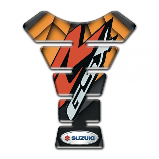 Suzuki Tank Fuse Orange Black Style GSX Edition 