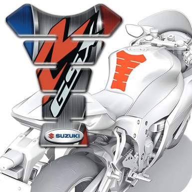Suzuki GSX Style Tank Fuse Silicone Sticker 