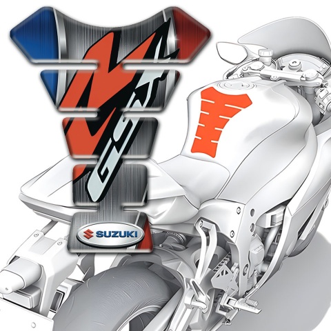 Suzuki GSX Style Tank Fuse Silicone Sticker 