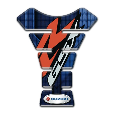 Suzuki Tank Guard Pads Blue Base GSX Style 