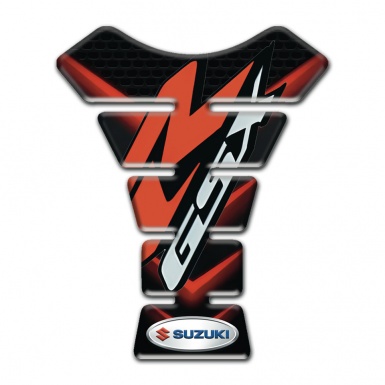 Suzuki Tank Fuse Black with Red Details Design GSX Model