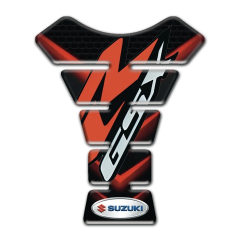 Suzuki Tank Fuse Black with Red Details Design GSX Model