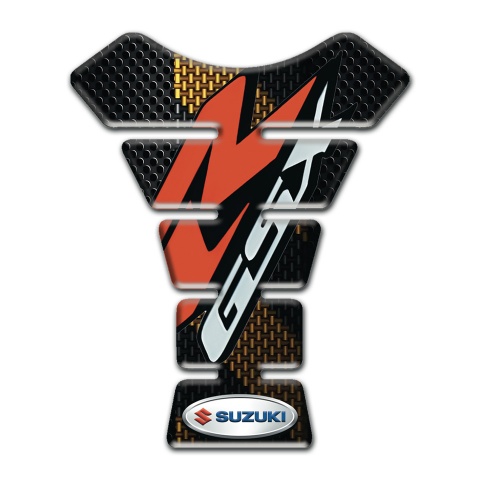 Suzuki Tank Fuse Black Brown Background print 