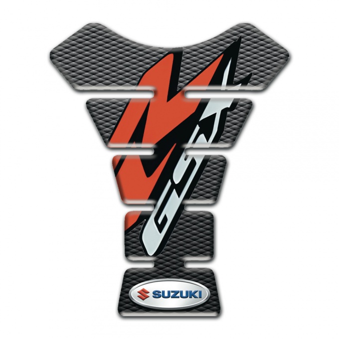 Suzuki Tank Fuse Dark Gray Background Print 