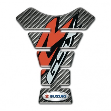 Suzuki Tank Pad Motorbike Carbon Print 