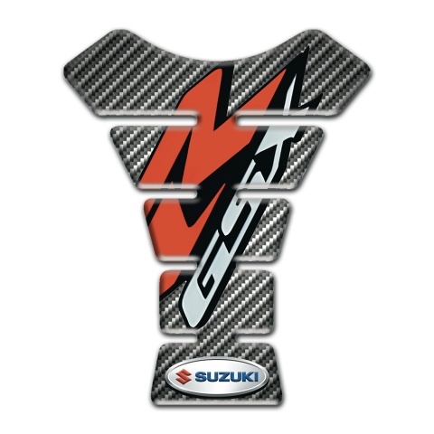 Suzuki Tank Pad Motorbike Carbon Print 