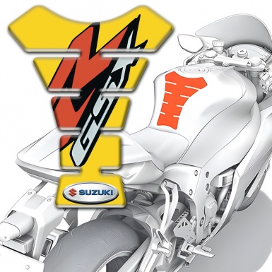 Suzuki  Tank Fuse Yellow Style GSX Edition 