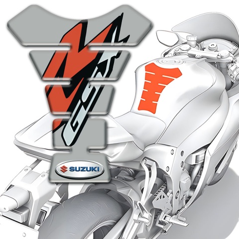 Suzuki Tank Protector Gray Style GSX edition 
