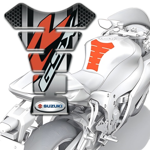 Suzuki Tank Protector Metal Central Panel Style GSX Edition 