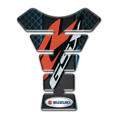 Suzuki Tank Guard Pads Neon Mesh Design GSX edition 