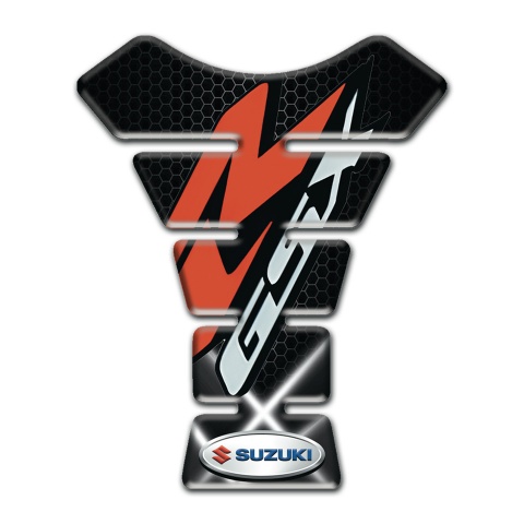 Suzuki  Tank Protector Crossed White Lights Design 