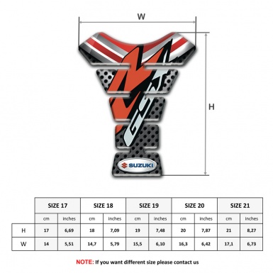 Suzuki Tank Fuse High-Quality Motorcycle Model 