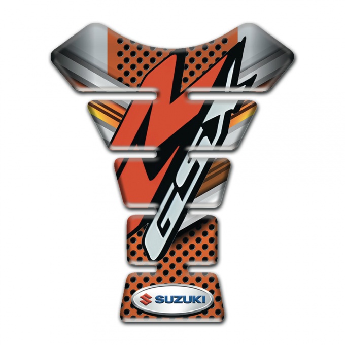 Suzuki Tank Protector GSX Model with Copper Gray Decoration 