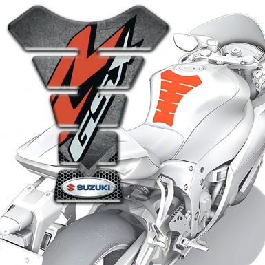 Suzuki Tank Pad Protector Scratched Plate Design GSX Version 