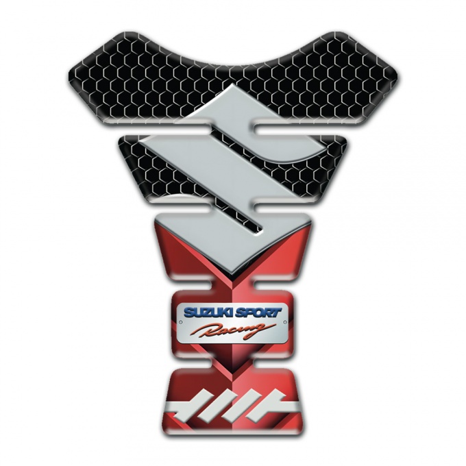 Suzuki Tank Fuse Red Black base Sport Racing Edition 