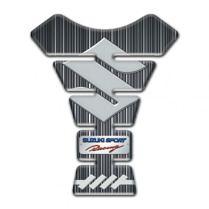 Suzuki Tank Guard Pads Gray edition 