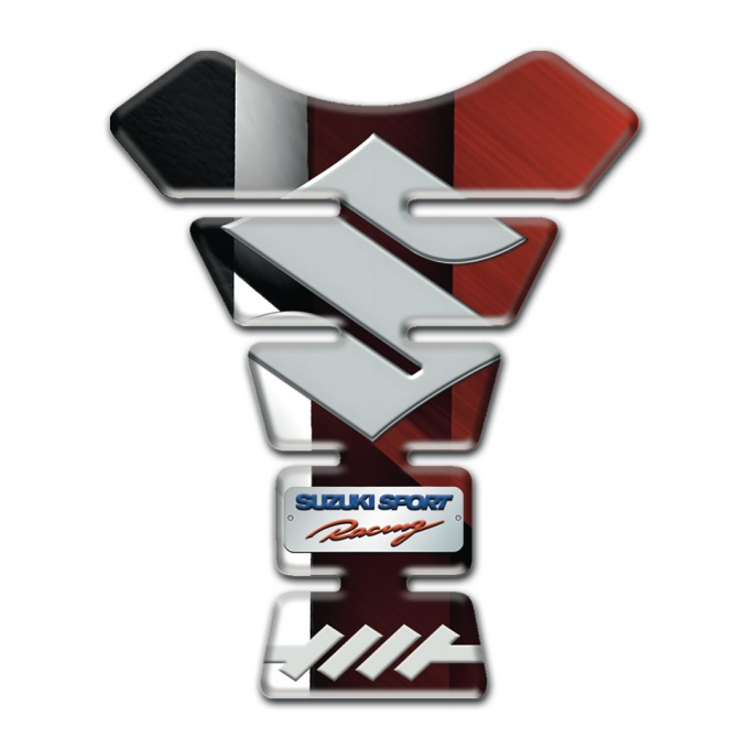 Suzuki Tank Pad Motorbike Vertical colors Edition 