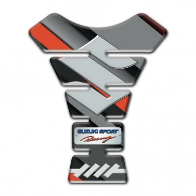 Suzuki Tank Protector Diagonal Colorful decoration Design 