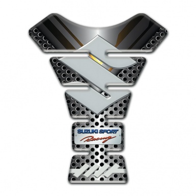 Suzuki Tank Protector Racing Edition with Big Gray Logo