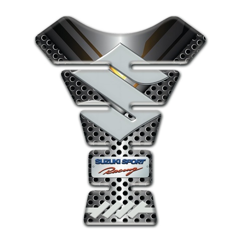 Suzuki Tank Protector Racing Edition with Big Gray Logo