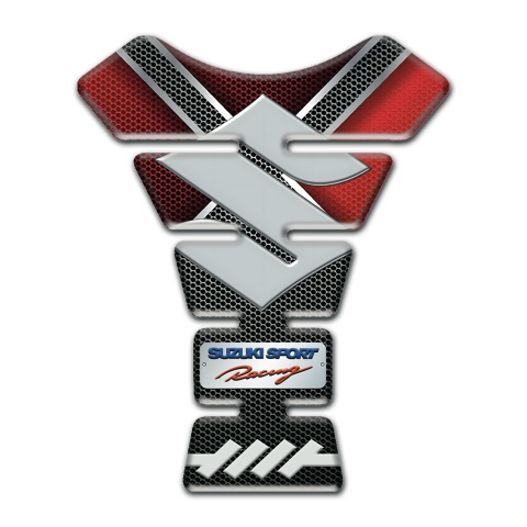 Suzuki Tank Fuse X Shape Base Decoration Gray Big Logo Style 