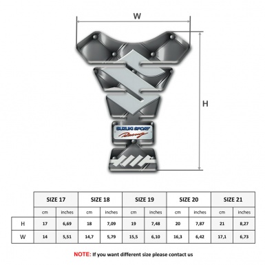 Suzuki Tank Fuse Gray Leather Effect Edition 