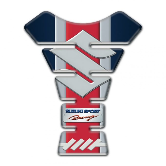 Suzuki Tank Pad Motorbike Vertical Colors Decoration Model 