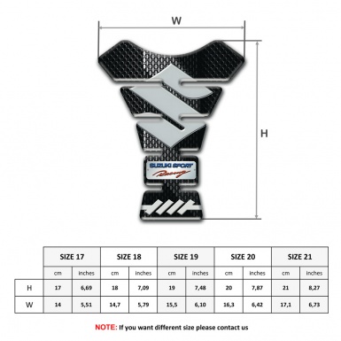Suzuki Tank Fuse Model with Black Gray Decoration 