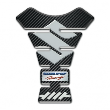 Suzuki Tank Protector Model with Black carbon Design 