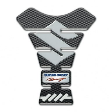 Suzuki Tank Pad Protector Gray stylish Design racing Edition 