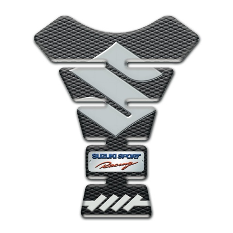Suzuki Tank Pad Protector Gray stylish Design racing Edition 