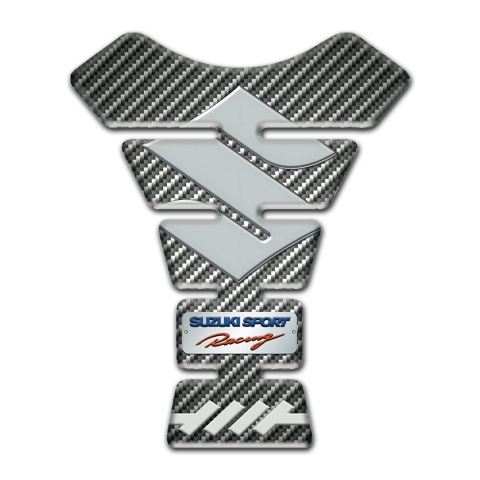 Suzuki Tank Fuse Model with Classic Carbon Design 