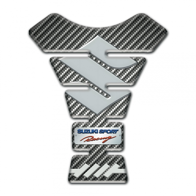 Suzuki Tank Fuse Model with Classic Carbon Design 