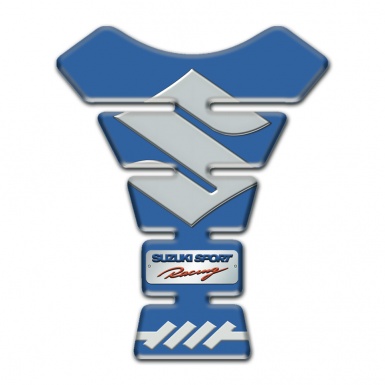 Suzuki Tank Protector Model with Blue Design 