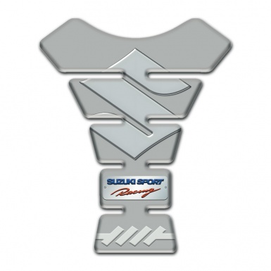 Suzuki Tank Pad Motorbike Model with Gray Design 