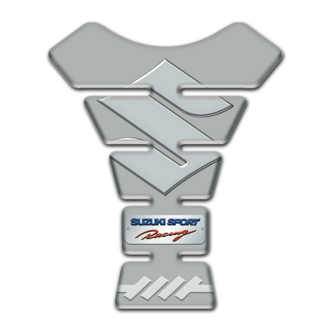 Suzuki Tank Pad Motorbike Model with Gray Design 