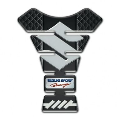 Suzuki Tank Fuse Dark Mesh style Base Gray Logo Edition 