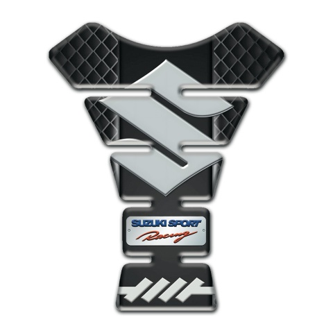 Suzuki Tank Fuse Dark Mesh style Base Gray Logo Edition 