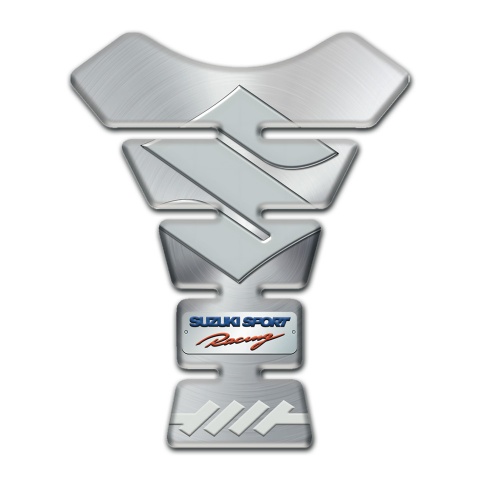 Suzuki Tank Guard Pads Silver Edition 