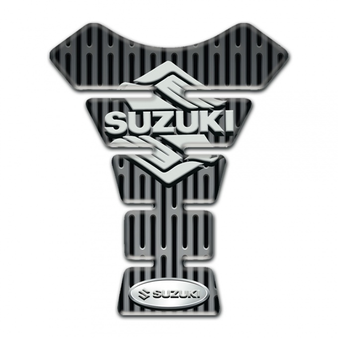 Suzuki Tank Fuse Gray Ornament Base New Style Logo 