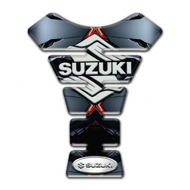 Suzuki Tank Guard Pads Model with Torn effect base 