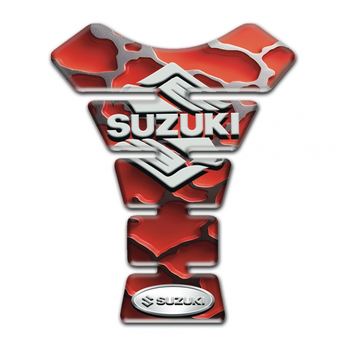 Suzuki Tank Fuse Model with Red Clouds Effect 
