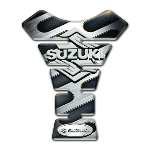 Suzuki Tank Protector Metal Detail Base Classic Logo 