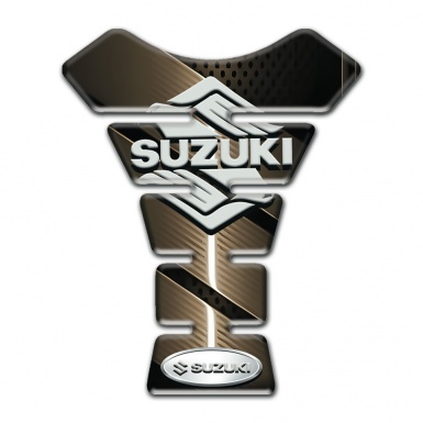 Suzuki Tank Fuse Bronze Design Classic Logo Style 